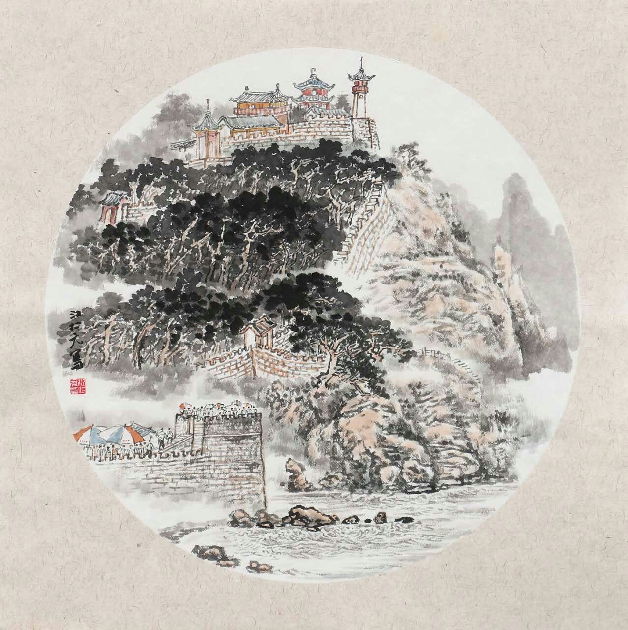 绘画-扇面 - 第5幅